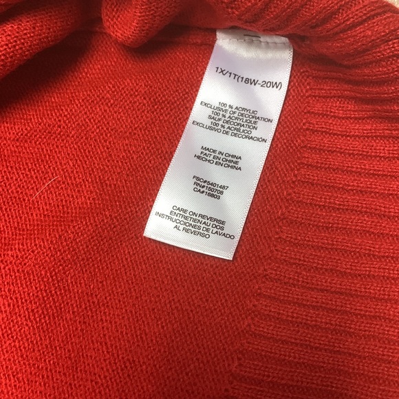 Christmas Ugly Sweater Believe 18W - Picture 7 of 7